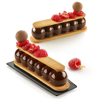Silikomart Truffle Eclair 75 Professional Silicon Mould & Cutter
